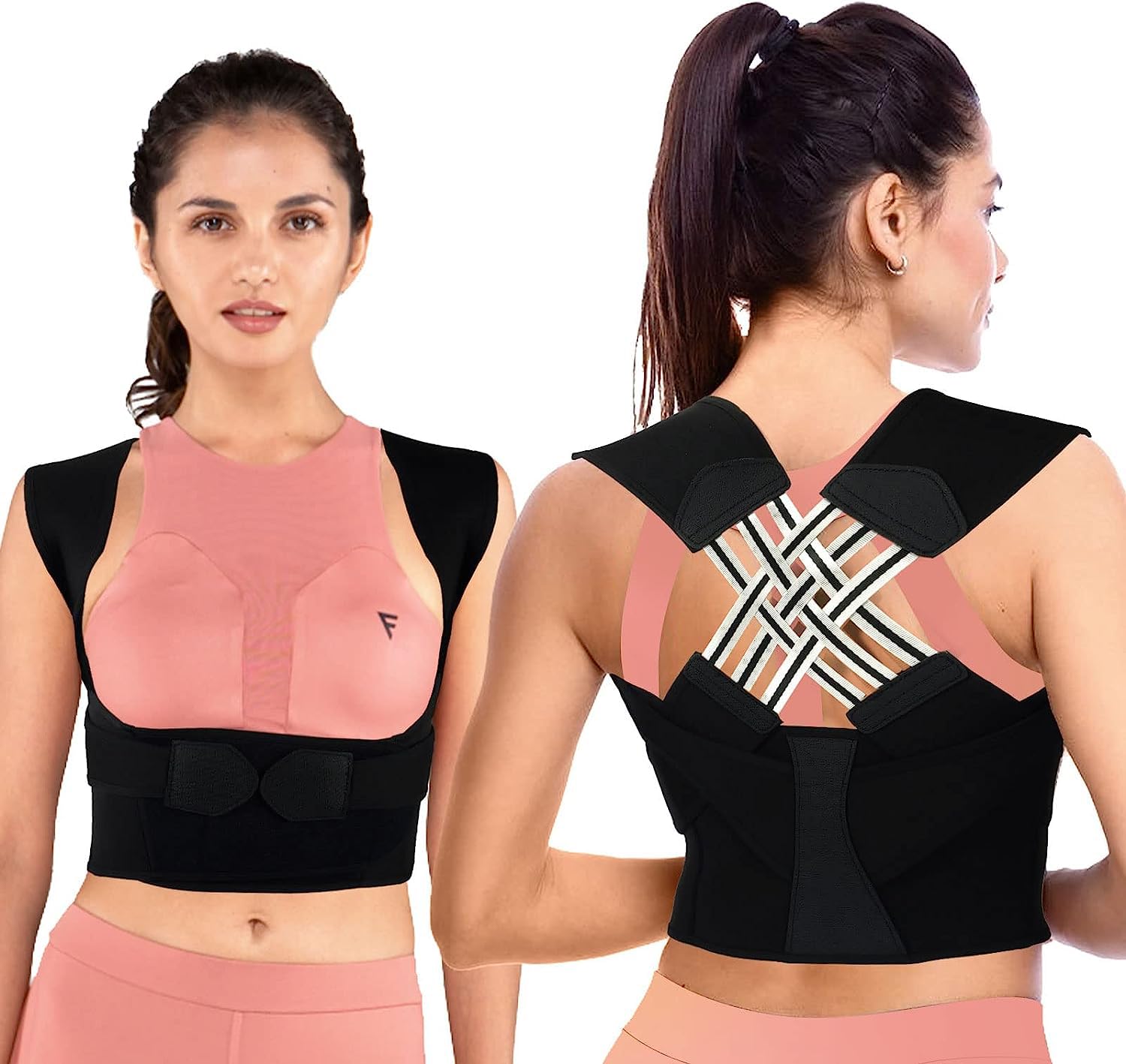 SYOSI Posture Corrector for Women and Men - Back Support Brace, Adjustable and Best for Improving Posture, Helps Relieve Back Pain, Comfort for Spine, Neck, and Shoulder, Helps Reduce Pain X-Large