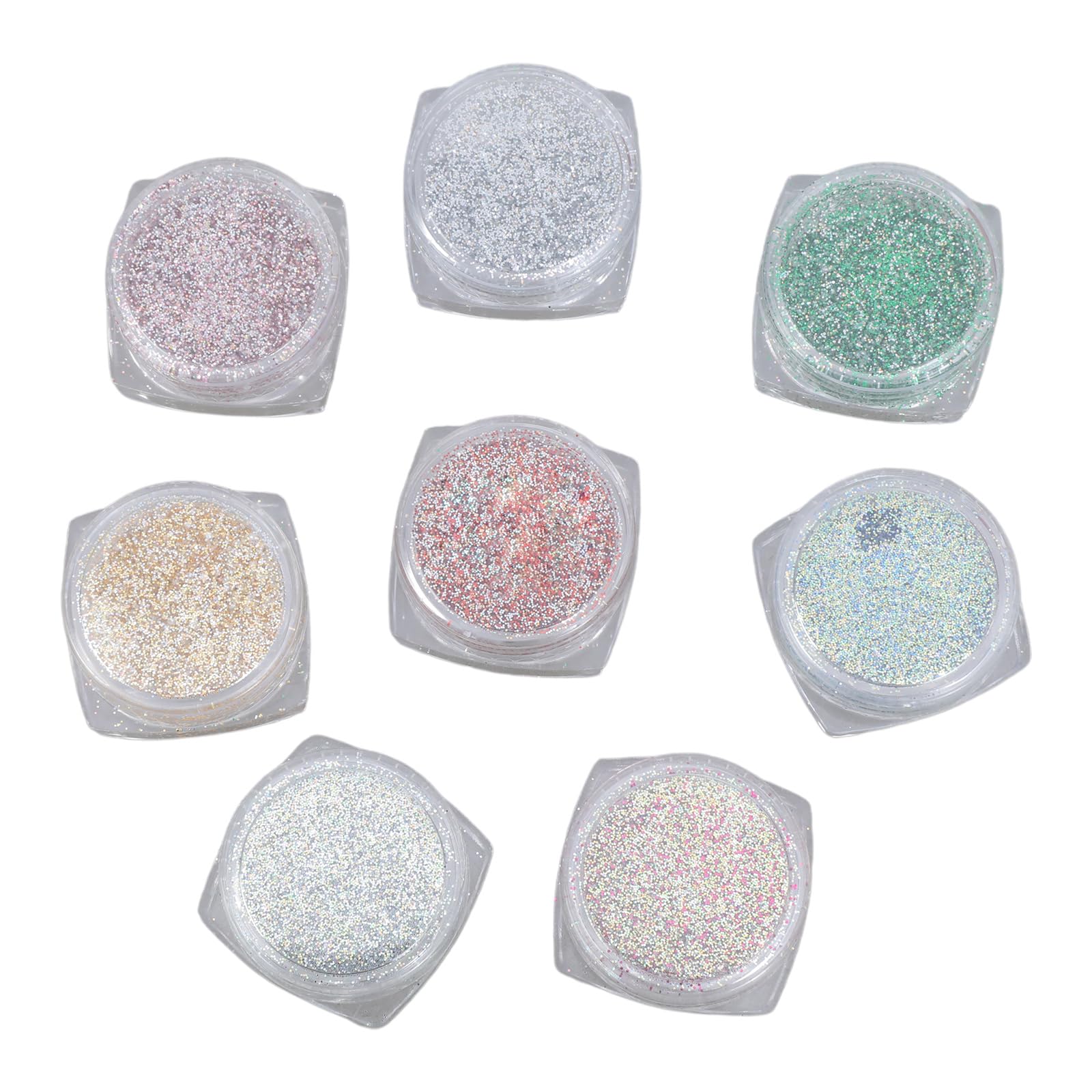 Fieuaah Glittering Sealing Waxed Stamp Powder, Crystal crushed diam