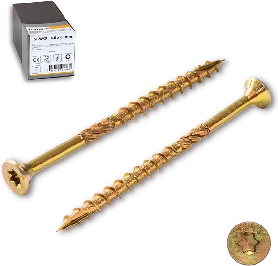 STR BER Holzschrauben Mit Torx Antrieb 6 0 X 160 Mm 100 St ck str-ber-holzschrauben-mit-torx-antrieb-6-0-x-160-mm-100-st-ck
