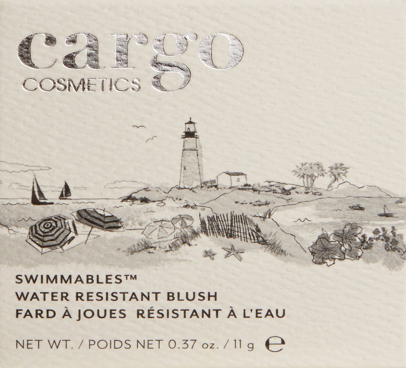 Cargo Cosmetics Swimmables Blush Makeup, Waterproof Blush Powder for Buildable Coverage