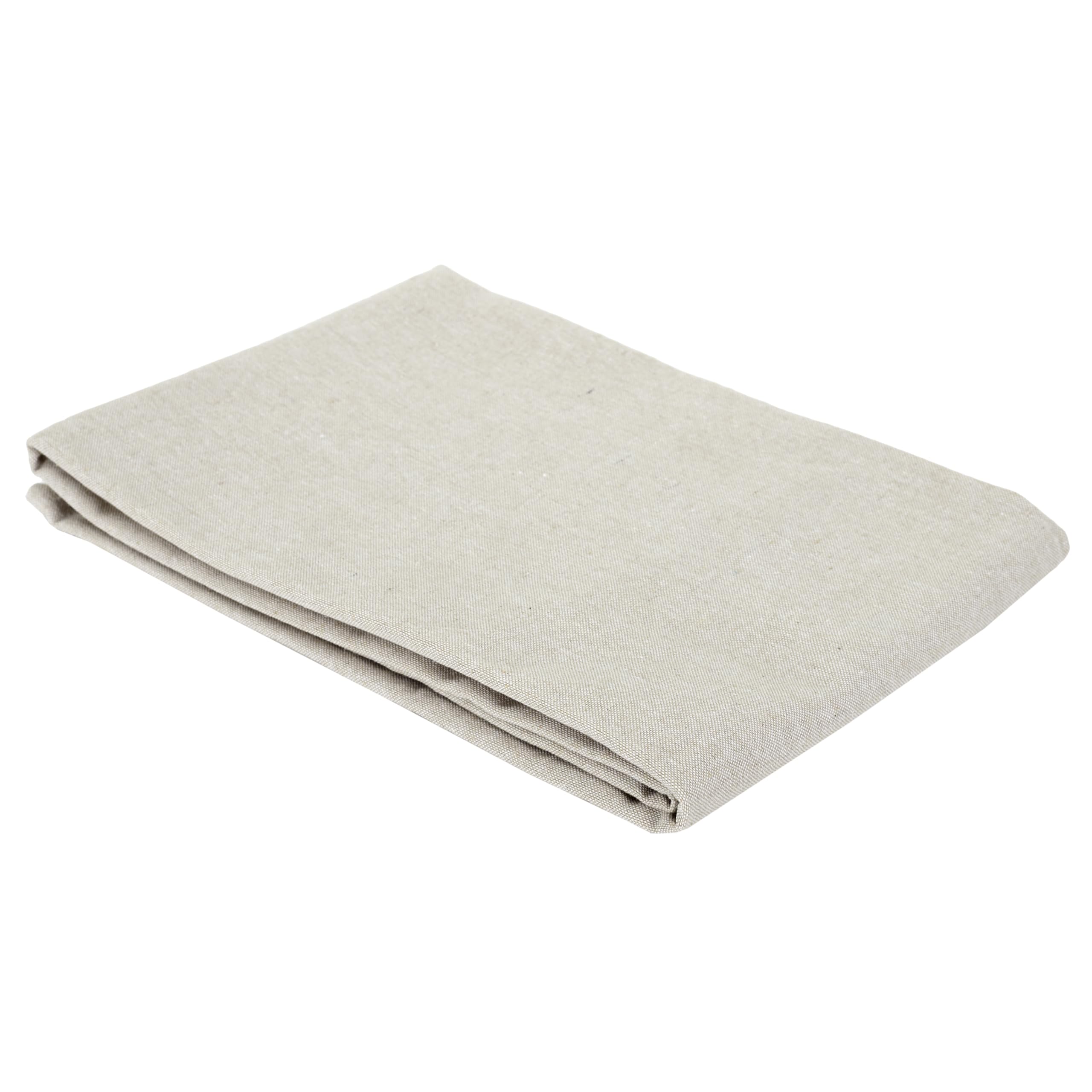 HOME DECO FACTORY - TX8193, Mantel de Algodón Beige 140x250 cm - Diseñado para Tus Comidas, Elegante y práctico, Embellece tu Mesa. Dimensiones: 140x250 cm, Color: Beige