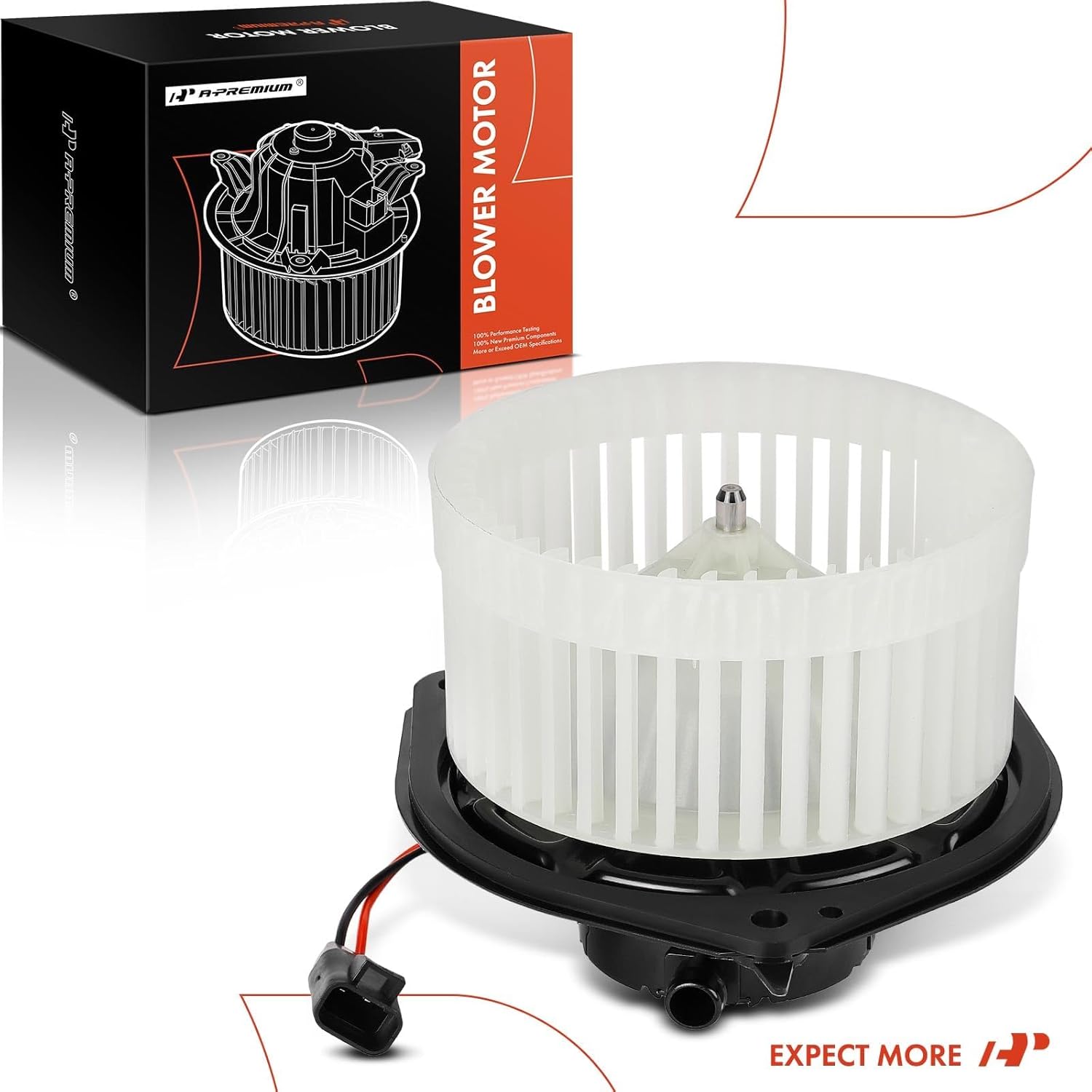 A-Premium Front HVAC Heater Blower Motor Compatible with Buick Vehicles Park Avenue 2000-2005 V6 3.8L