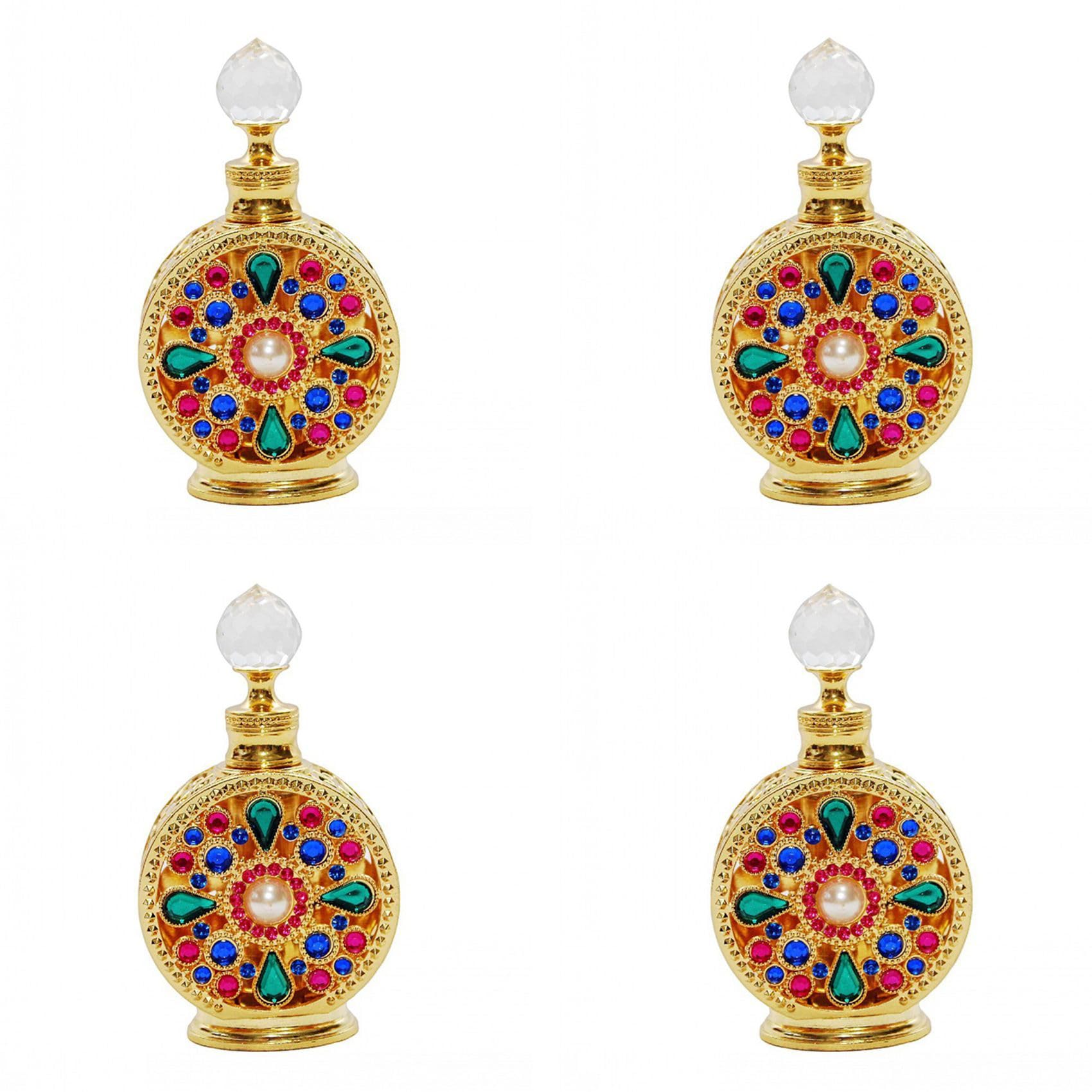 4 x skoncentrowane perfumy dla mężczyzn i kobiet, czarujące perfumy, arabskie perfumy, luksusowe perfumy retro w stylu vintage o długotrwałym zapachu