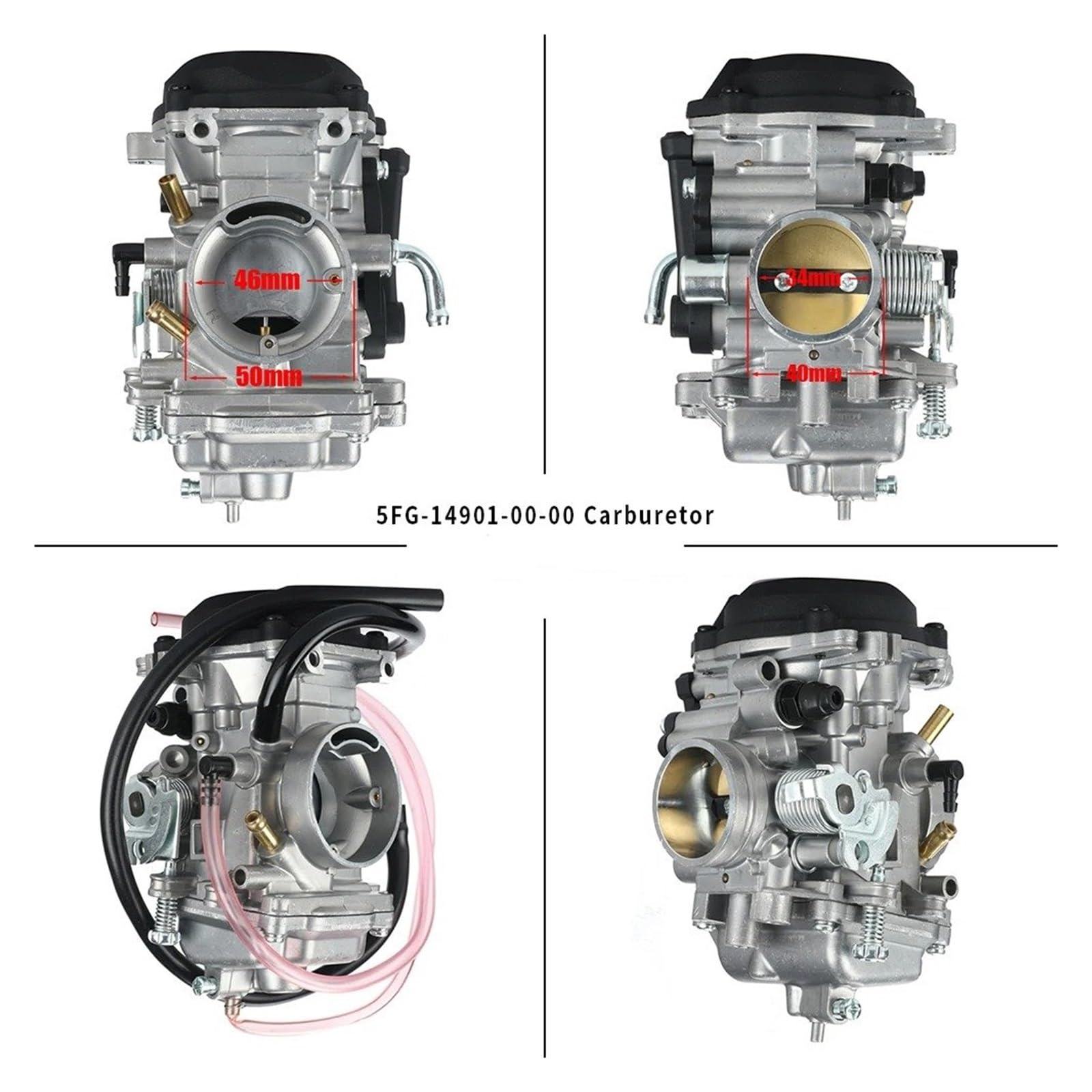 Motosierra Carburador Carburador Para TTR225 Para TTR-225 1999 2000 2001 2002 2003 2004 Conjunto De Carb 5FG-14901-00-00