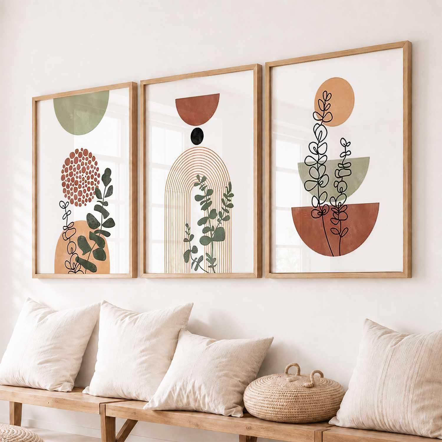 BOHO Wall Art Frames - Aesthetic Decor -13 BOHO Wall Art Frames - Aesthetic Decor -13