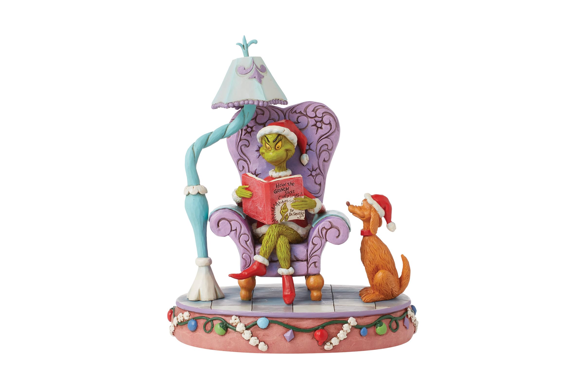 グリンチ☆クリスマスオーナメント☆Grinch☆enesco Amazon.co.jp: Enesco Grinch by Jim Shore グリンチ 回転プロモ