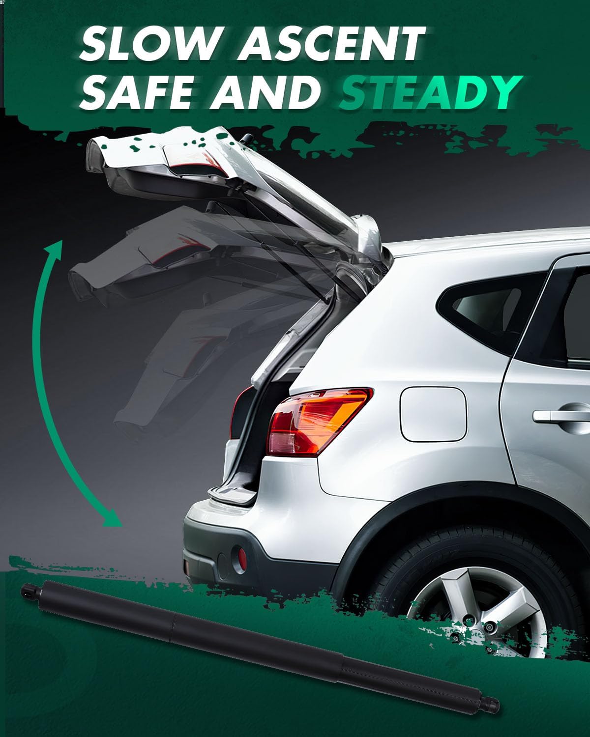 SCITOO Rear Left Tailgate Power Lift Support Shock Strut Fit for Ford Explorer 2016-2019,for Ford Police Interceptor Utility 2016-2019 -Replace GB5Z14B351A