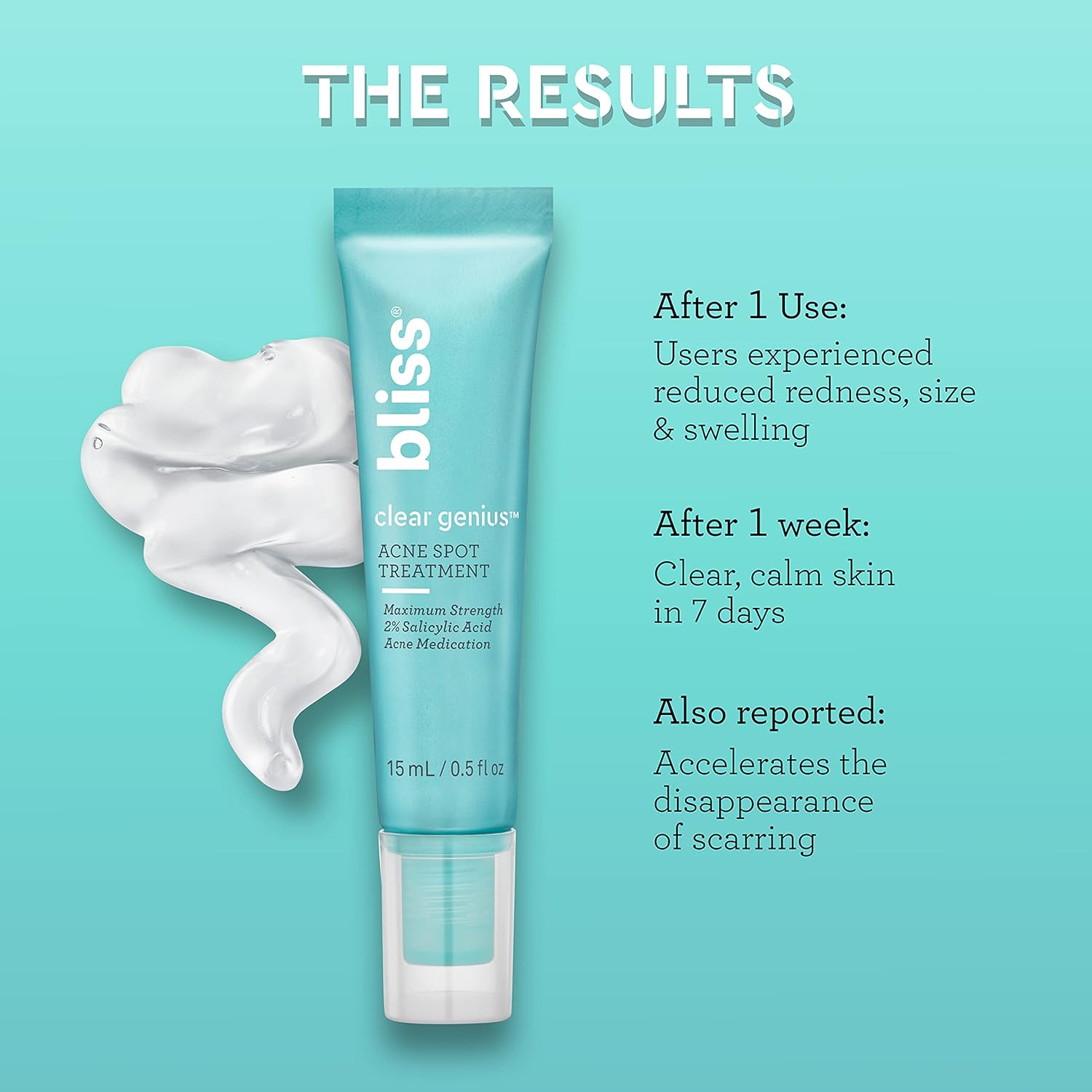 Bliss Clear Genius Clarifying Kit: Clear Genius Face Wash, Toner + Serum, Acne Spot Treatment, Acne Body Spray and Overnight Liquid Peel