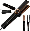 Leto Hairstrait 2-in-1 Hair Straightener & Hair Dryer - Air Styling No Heat Damage Frizz Control Wet to Dry