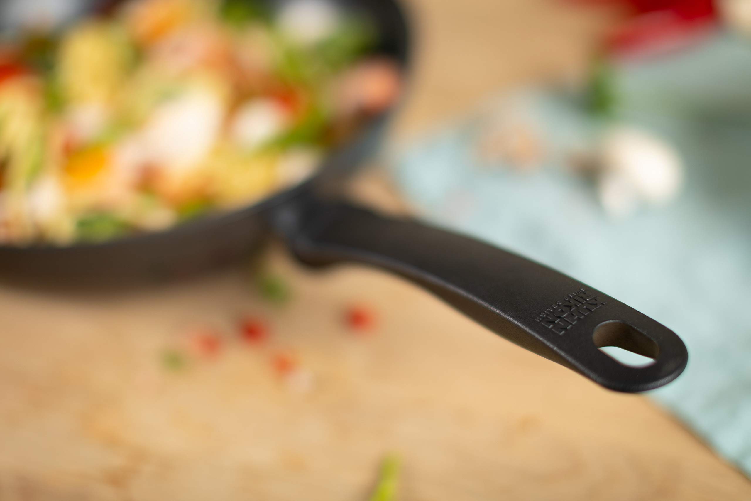 KUHN RIKON, Sarten wok antiadherente de aluminio EASY INDUCTION wok, apto para vitrocerámicas inducción, 28 cm