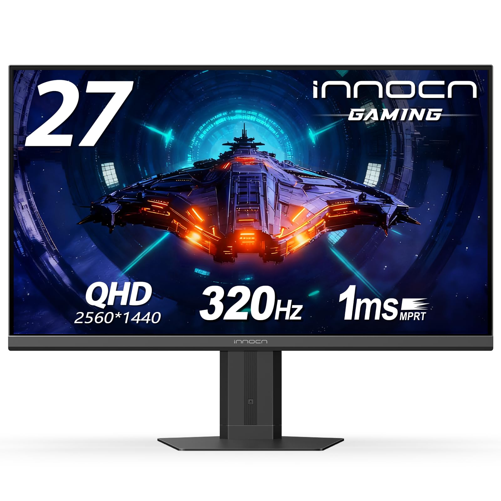 INNOCN - Monitor para jogos de 27 polegadas 2K QHD 2560 x 1440P