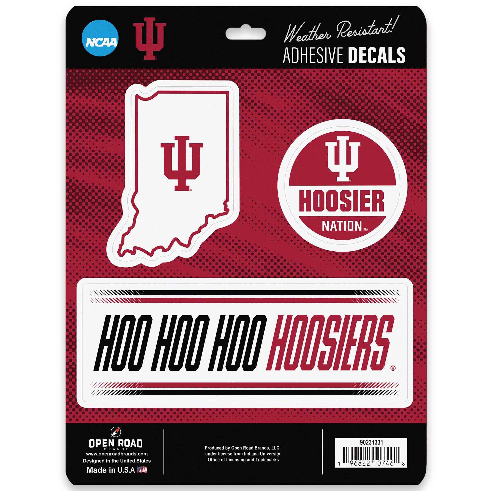 Stickers Indiana University pour personnaliser voiture et ordinateur