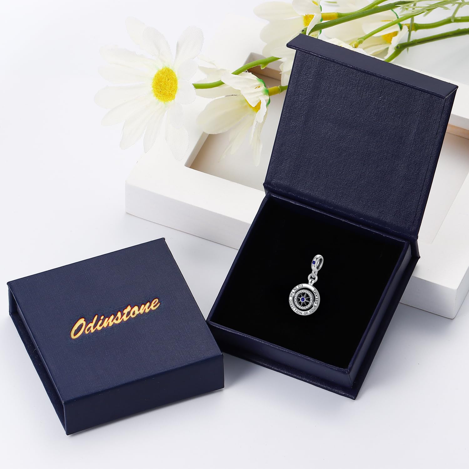 Odinstone Charm Argento 925 Bead compatibili Bracciale Gioielli Regalo