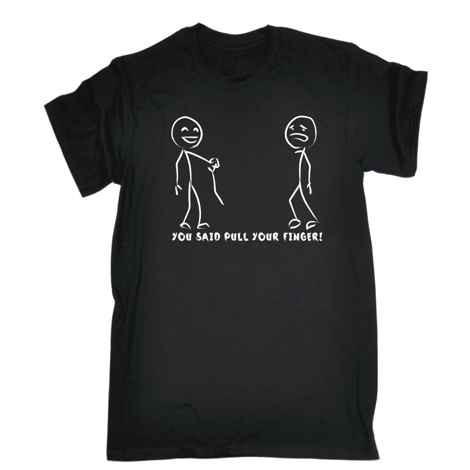 Funny Novelty - Men's You Said Pull Your Finger T-Shirt