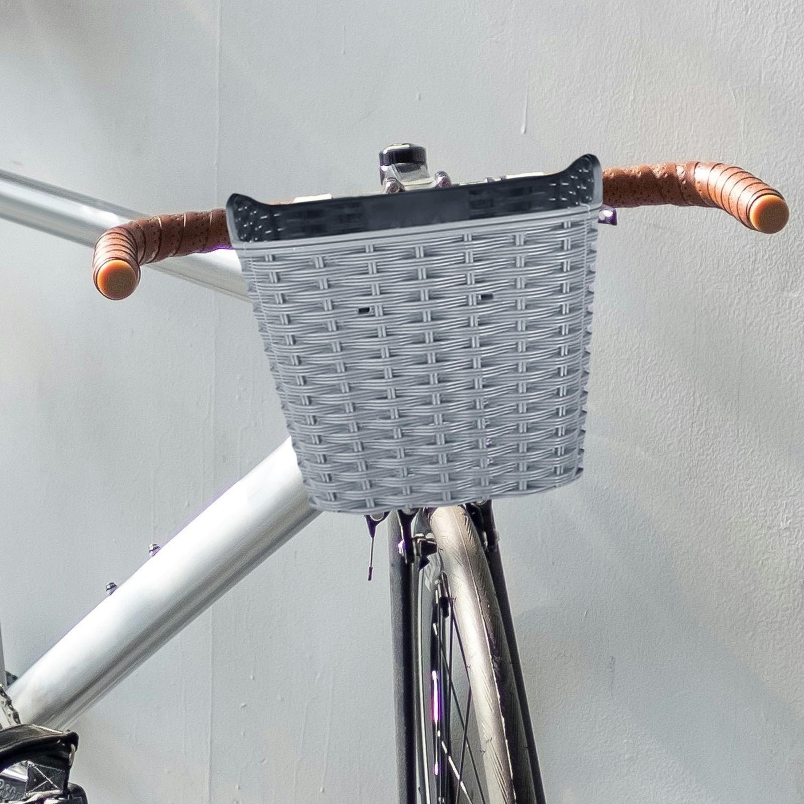 Cesta Bicicleta Soporte Para Cesta Delantera De Bicicleta Ronyme