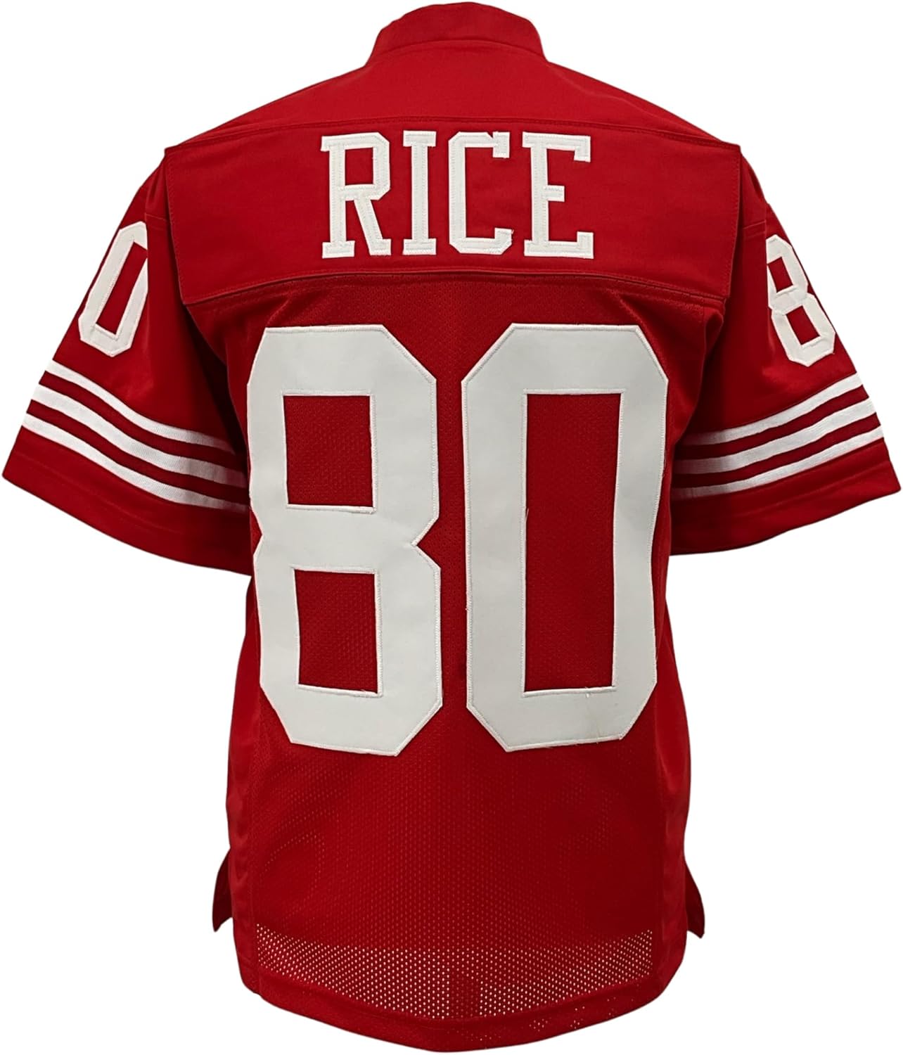 Jerry Rice Jersey Red San Francisco | Unisex Adult Sizes S-5XL Unsigned Custom Sewn Stitched
