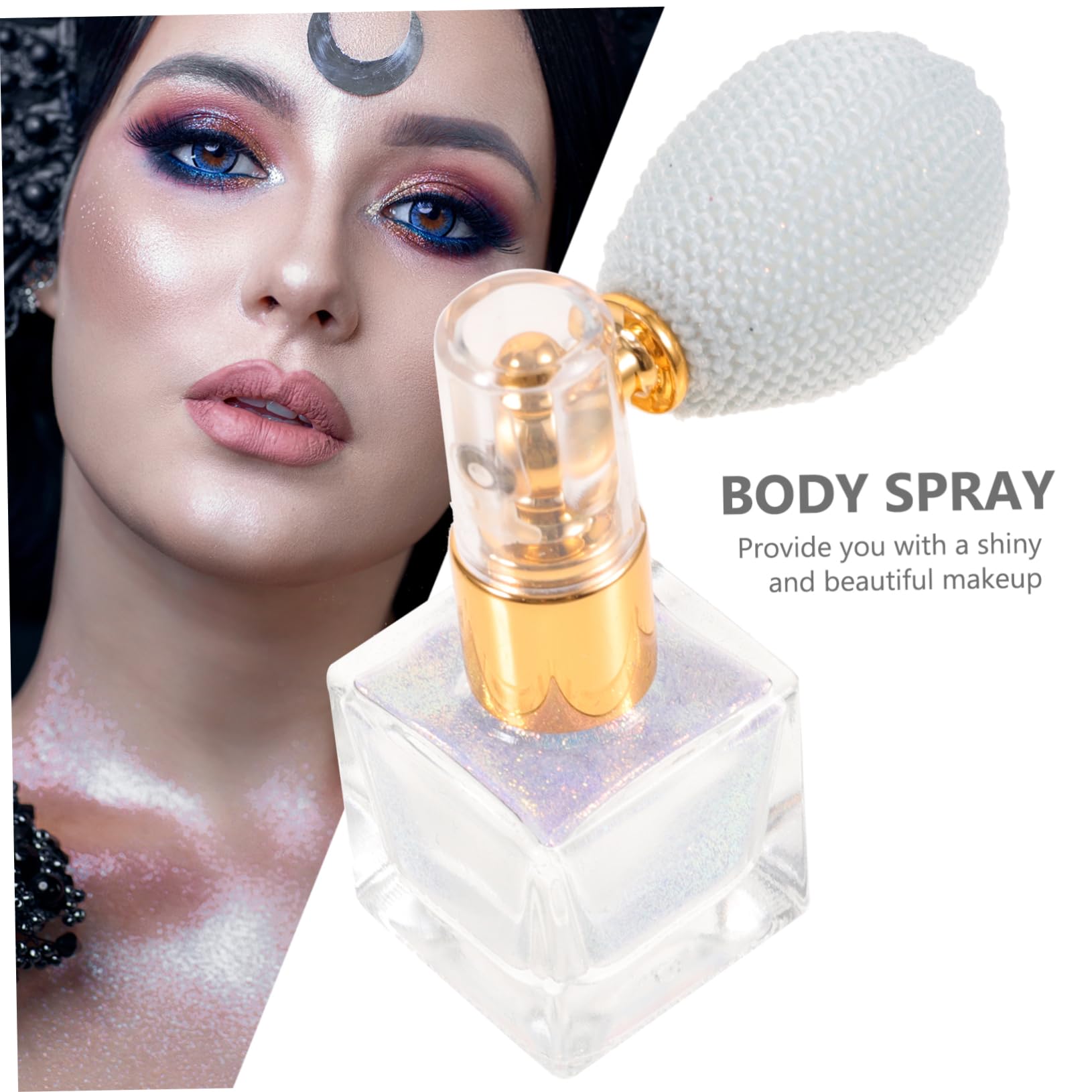 TOVINANNA Body Spray 2 Pack Highlighter Makeup Spray for Face Cheek Eyes Shimmering Spray