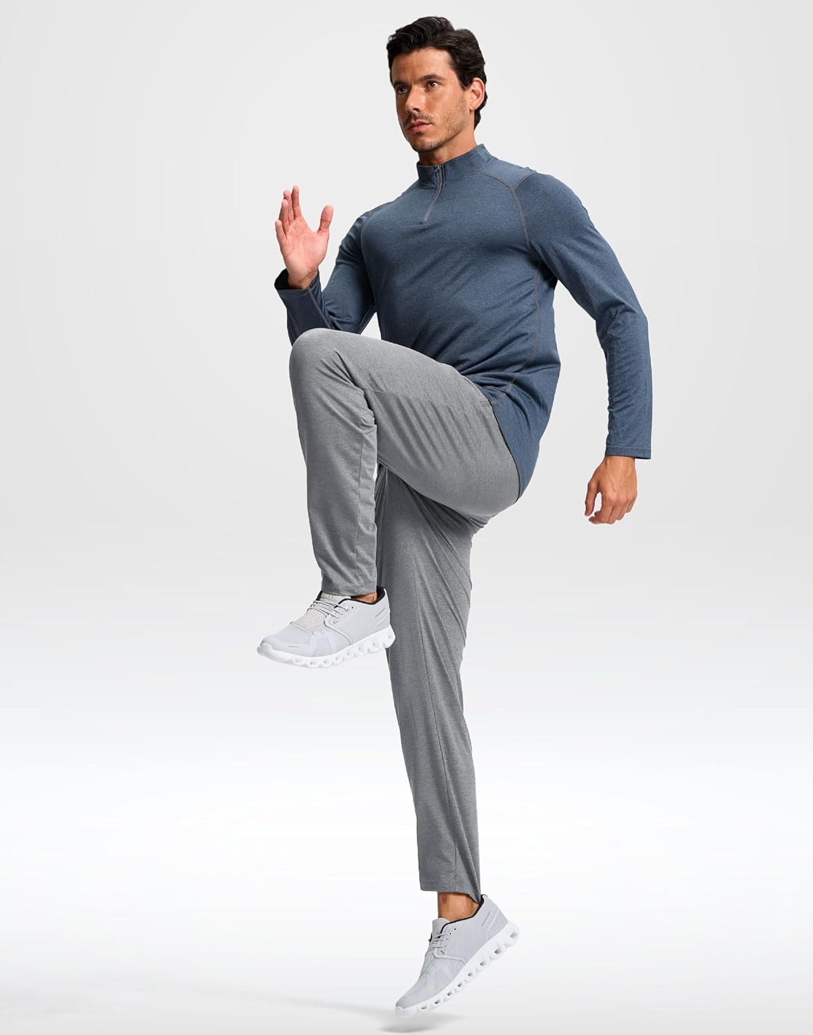 G Gradual Men's Sweatpants with Zipper Pockets Lightweight Athletic Workout Pants Soft Casual Lounge Sweat Pants for Mens - Image 5