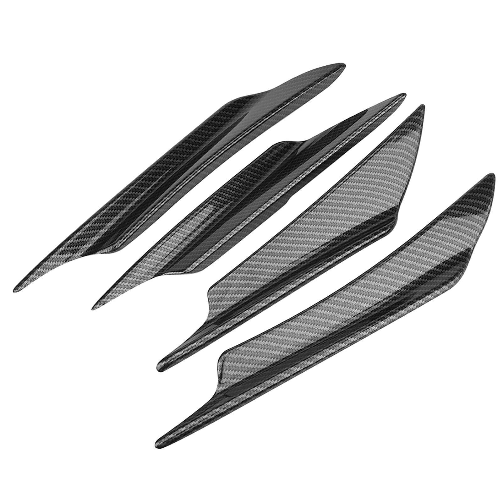 Buy Modified Rear Bumper ABS Carbon Fiber Front Bumper Spoiler, Car