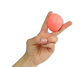 CanDo TheraPutty Standard Hand Exercise Putty For Rehabilitation, Exercises, Hand Therapy, Occupational Therapy, Hand Strengthening, Improve Motor Skills, Stress Relief, Red: Soft, 50 lb