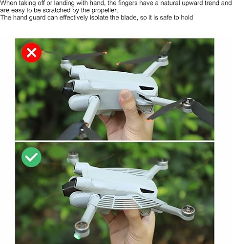 Miniatura 6 de Dron - Protector de mano profesional para proteger la seguridad de la conservación del dron, protector de mano compatible con DJ 1 Mini 3 Pro,