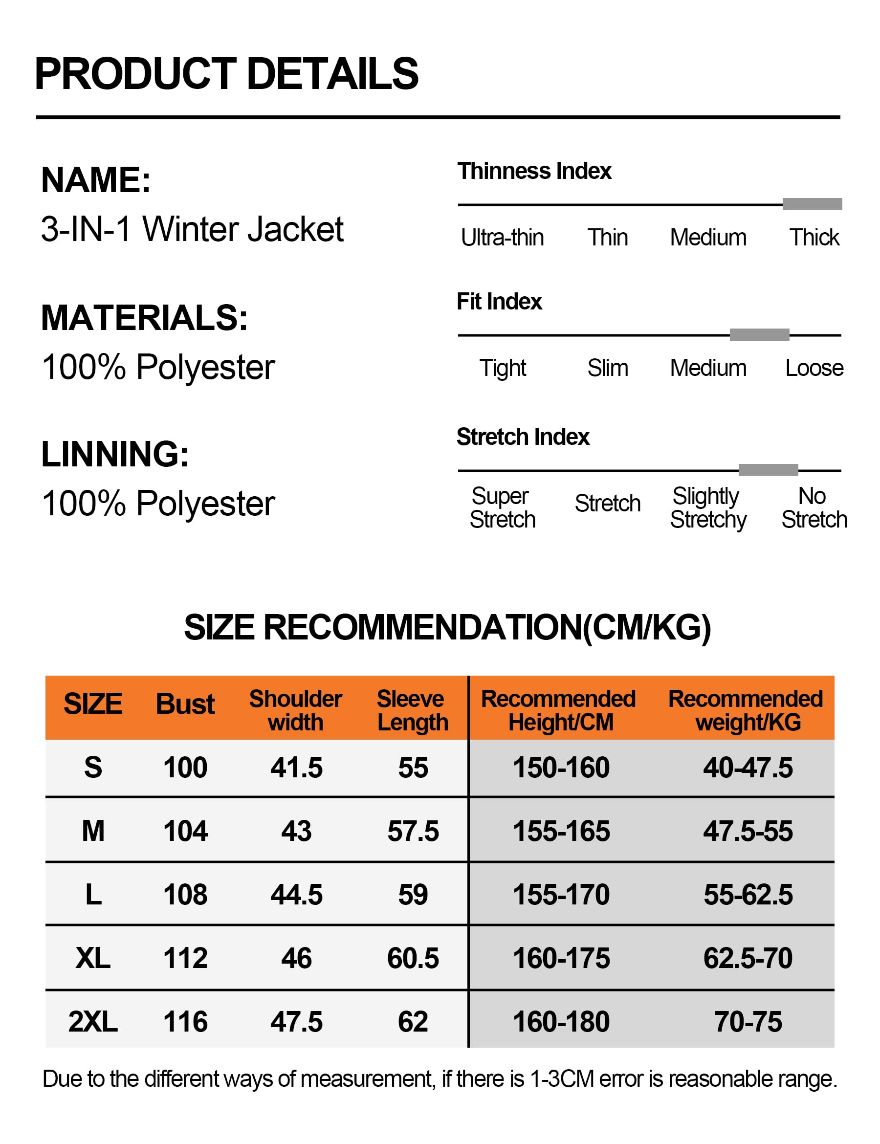 KUTOOK Chaqueta Softshell Impermeable para Mujer 3 en 1 Invierno Cortaviento con Cálido Forro Polar Senderismo Esquí Ciclismo
