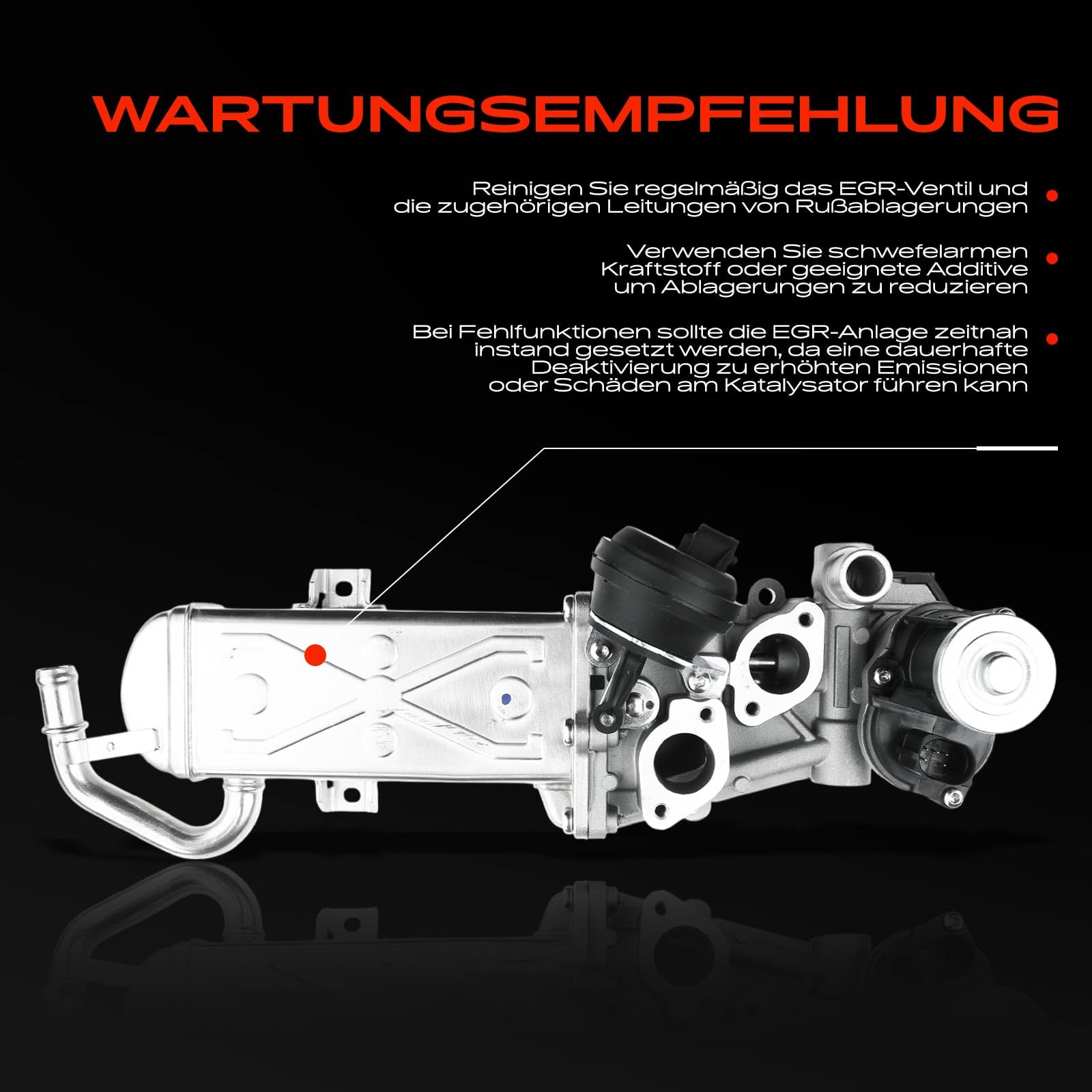 Frankberg AGR-Ventil Kompatibel mit A3 8P1 1.6L 2.0L 2003-2012 A3 Cabriolet 8P7 1.6L 2.0L 2009-2013 TT 8J3 2.0L 2008-2014 A.l.h.a.m.b.r.a 710 711 2.0L 2010-Heute Replace# 03L131512CF