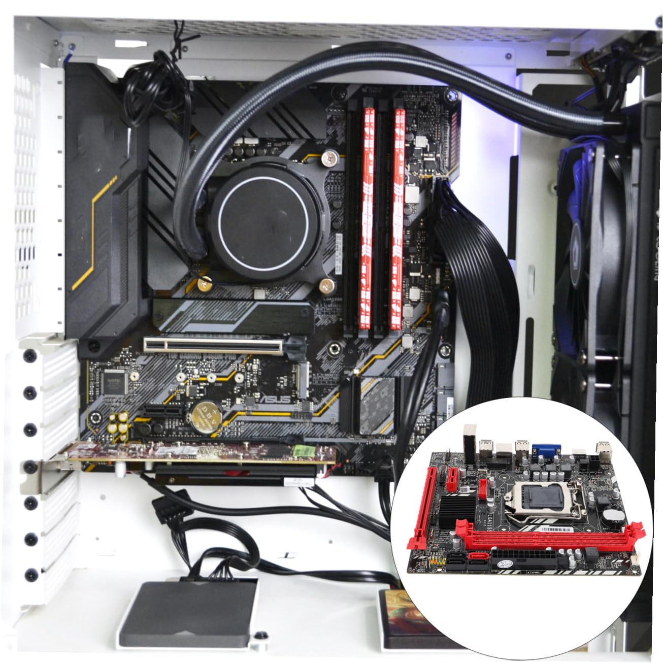 Płyta Główna Podwójna Płyta Główna Komputera Czarna Płytka Pcb