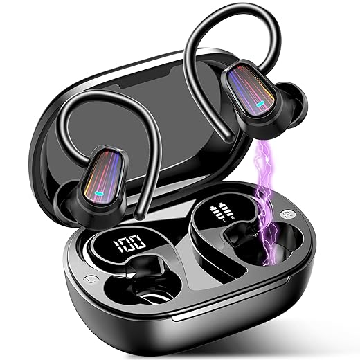 AI Translation Earbuds Real Time, 164 Language Translator Earbud with Audio and Video Calls, 3-in-1 Buletooth 5.4 Translation Headphone with APP, 50H AI Ear Buds Translator Device for Business, Black