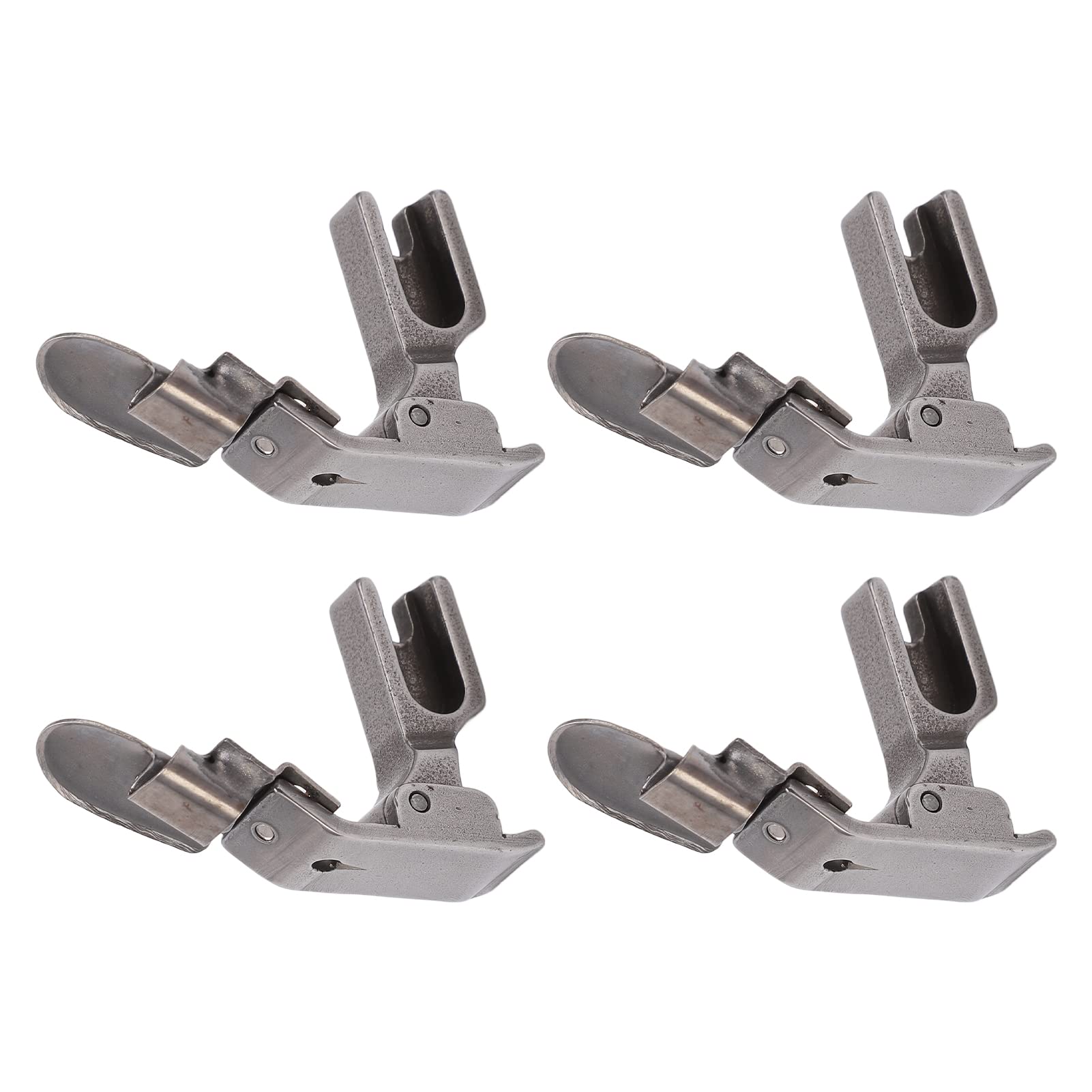 Kit De 4 Pieds-de-biche à Ourlet Roulé Pour Machine à Coudre - Tailles 3/32" à 5/16" - Acier Inoxydable