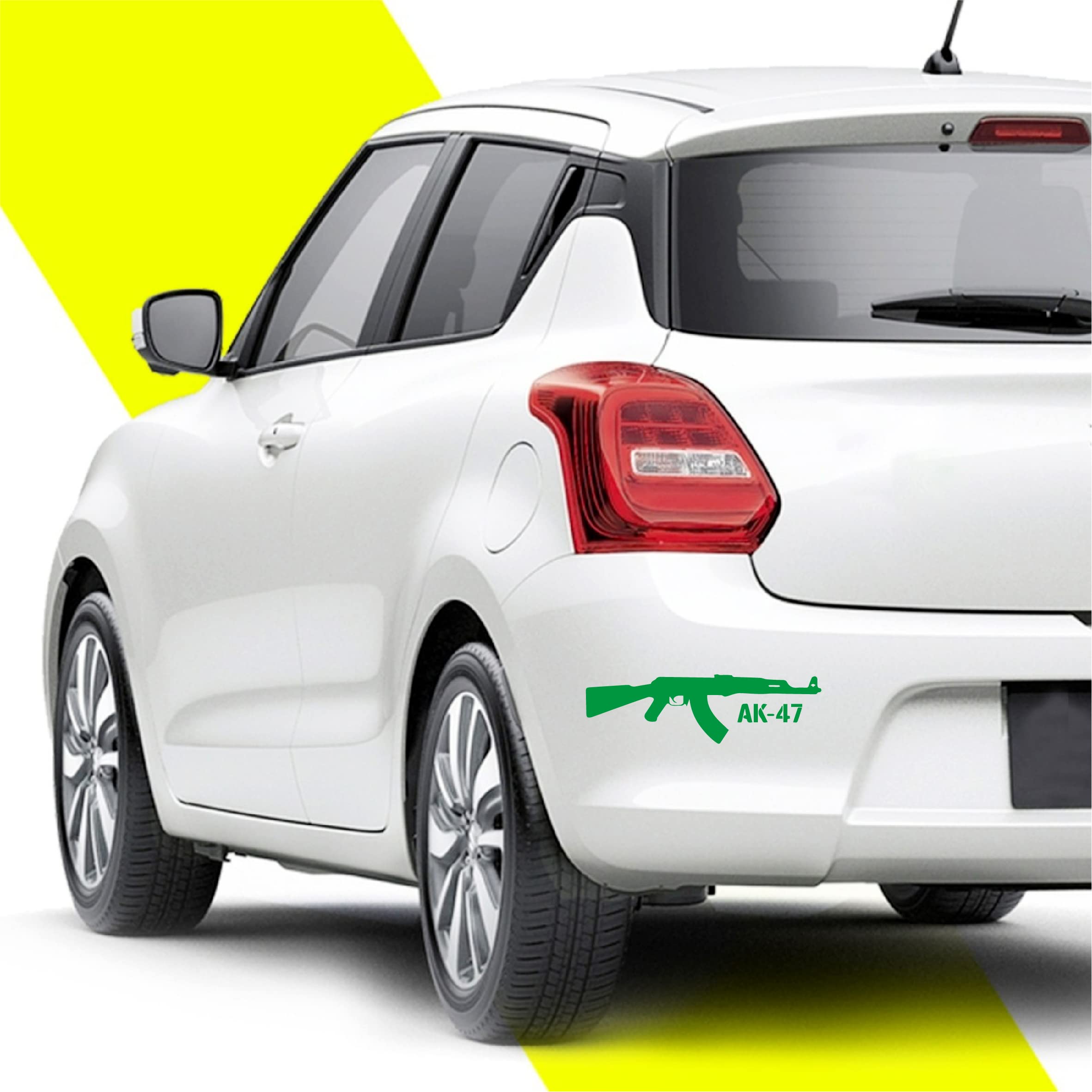 ISEE 360®AK-47 Cartoon Gun Car-styling Car Sticker Vinyl Decals L