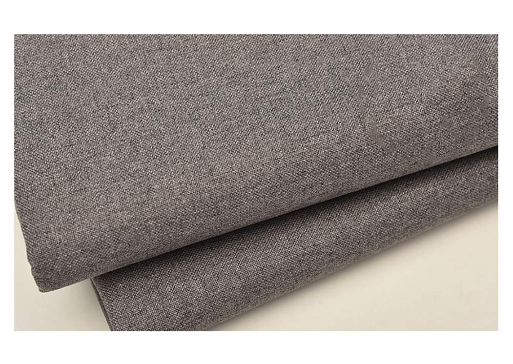 Tissu en lin pour couture au mètre tissu de broderie rideau nappe DIY