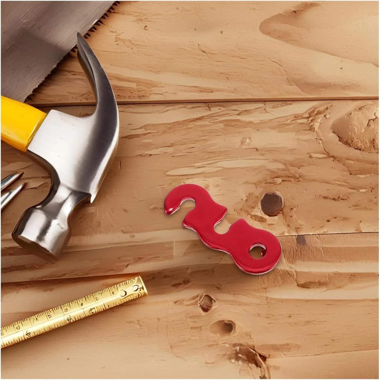 Guyline Tensioner 40pcs Tent Wind Rope Buckle Metal CAM Rope Clamping Tensioner for Rope Tension Adjustment