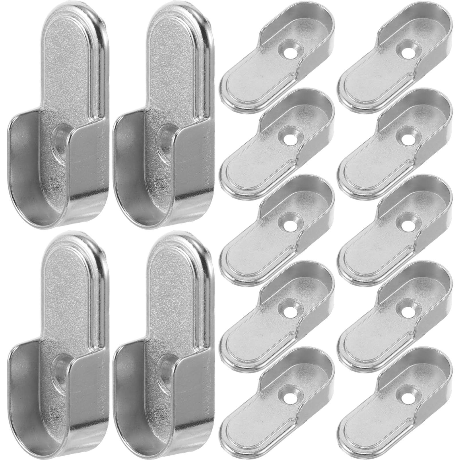 Support de tringle à vêtements robuste pour armoire murale