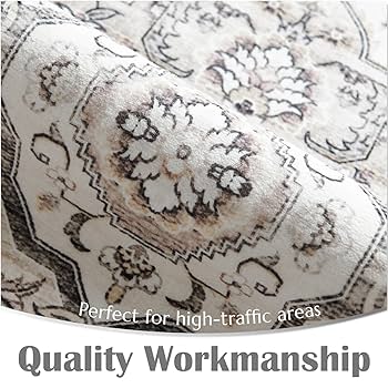 Amazon.com: jinchan Area Rug 6x9 Medallion Floral Washable
