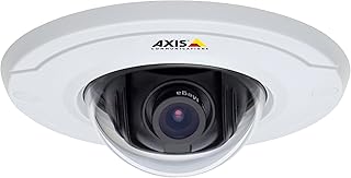Axis Communications 0285-001 M3014 Fixed Dome Network Surveillance Camera - Color - 2.8Mm Lens - 1 MP - 1280 X 800, White