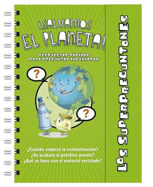 Portada de Los superpreguntones ¡salvamos el planeta!