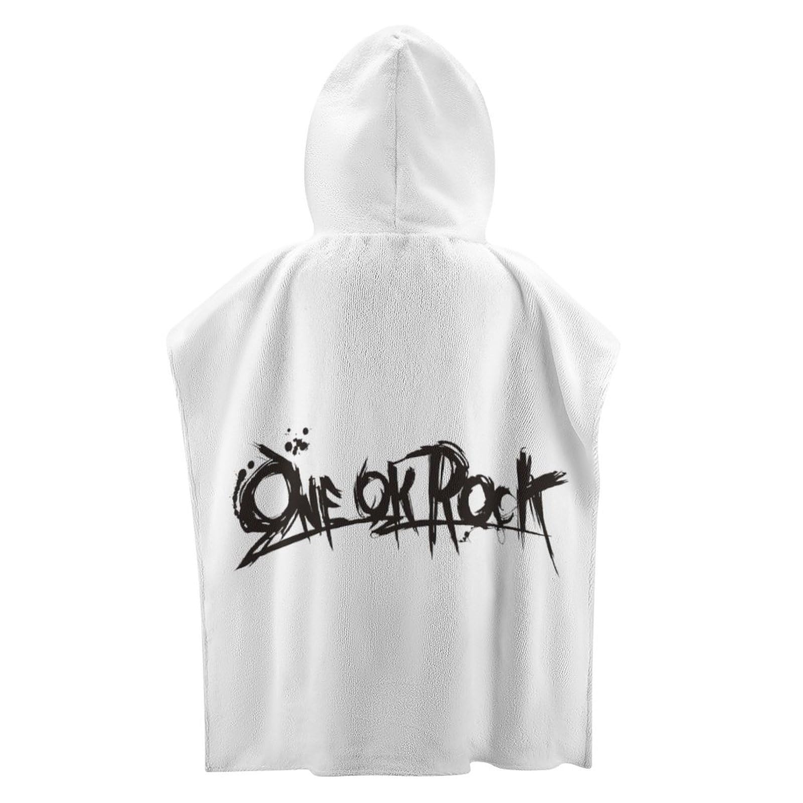 ONE OK ROCK 2014 フード付 ポンチョ タオル ONE OK ROCK フード付き タオル ポンチョ ワンオク 黒 - メルカリ