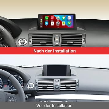 Linux Wireless CarPlay Android Car for BMW CIC System 1 Series E81 E82 E87