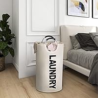 Vista 6 de ZERO JET LAG - Cesta de lavandería (tamaño XL, 7 colores) plegable de tela para colada