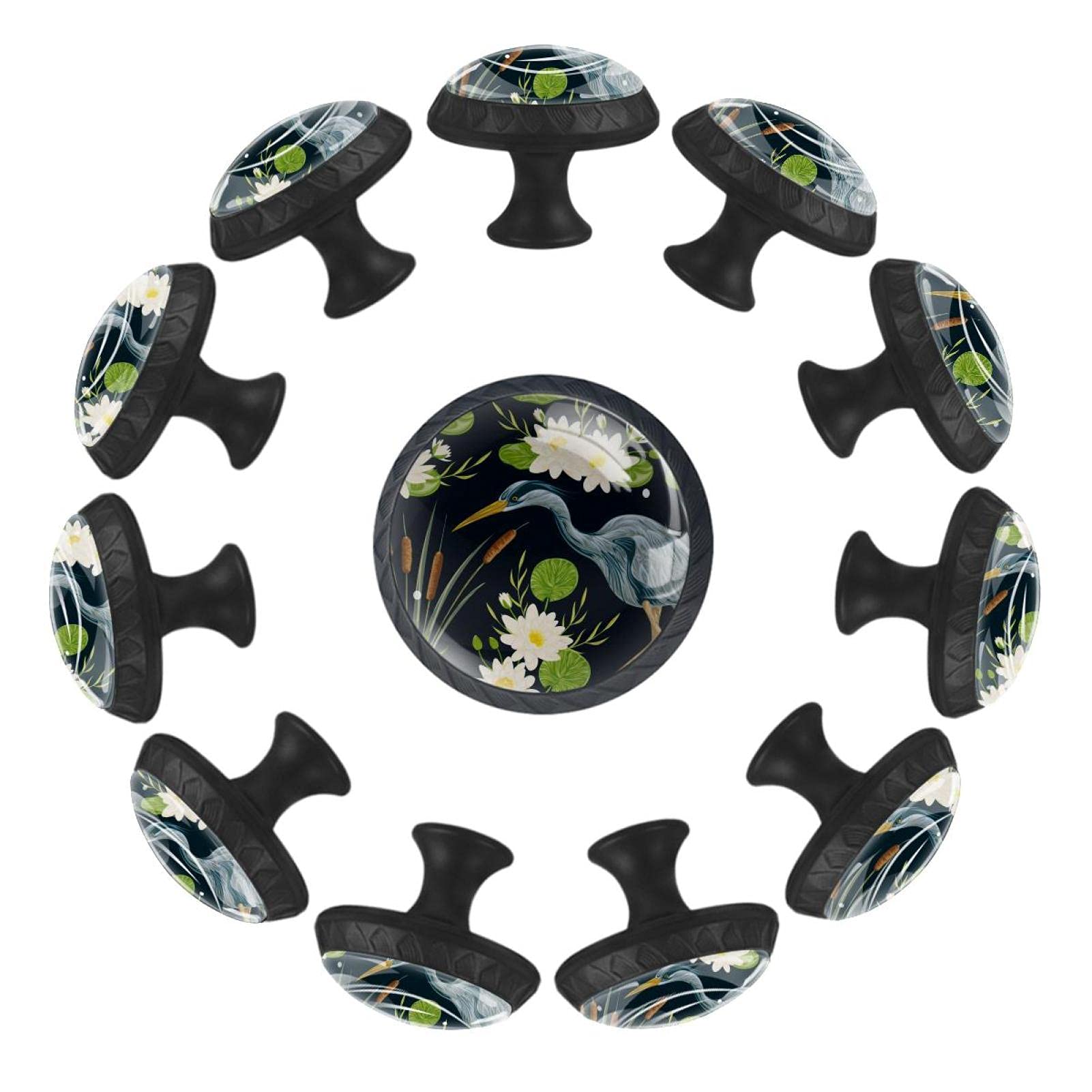 Boutons de meuble oiseau 35mm pour décorer une commode dans la crèche de bébé