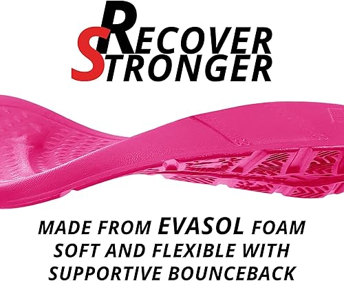 Vista 11 de NUUSOL Sandalias unisex en cascada; calzado antideslizante para senderismo/fascitis plantar; cojín suave, ligero y cómodo; soporte de arco y Negro