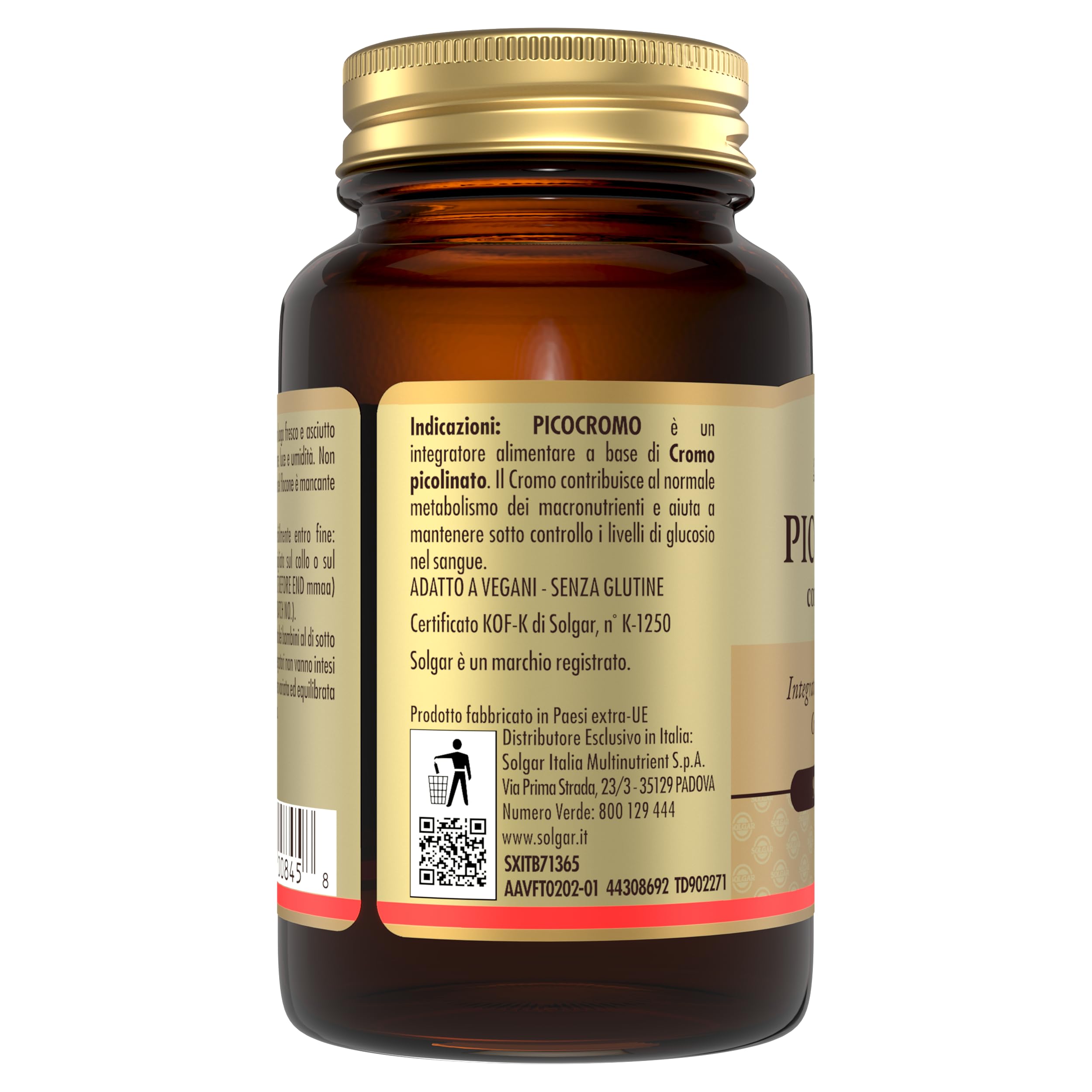 Solgar, Picocromo super concentrato, 90 capsule