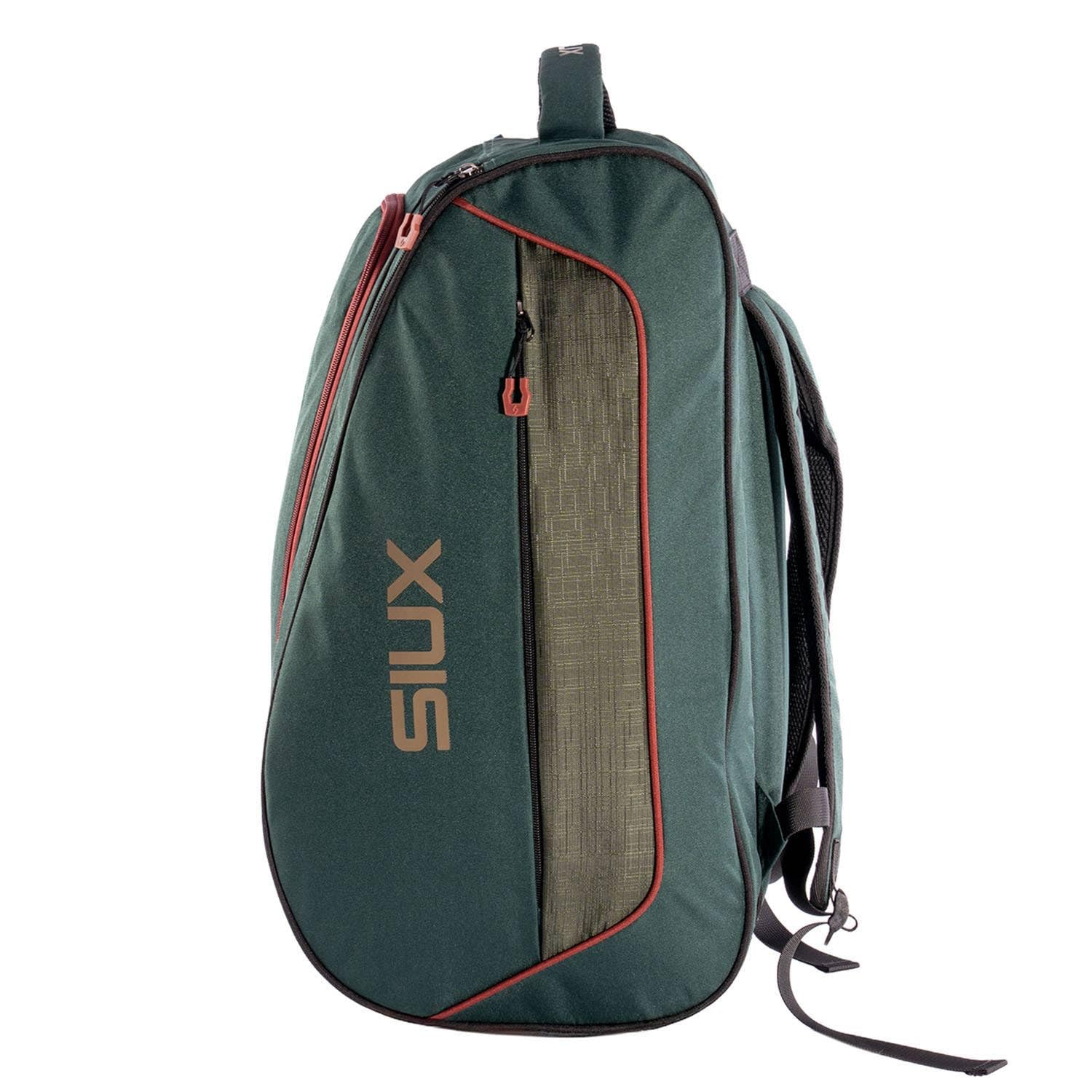 Siux - Paletero Edge con Capacidad para 2 Palas y Compartimento para Zapatillas - Tipo Mochila Ligero y Resistente - 3