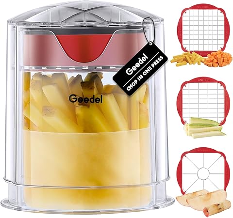 French Fry Cutter, Professional Home Style Onion Chopper, Vegetable Chopper