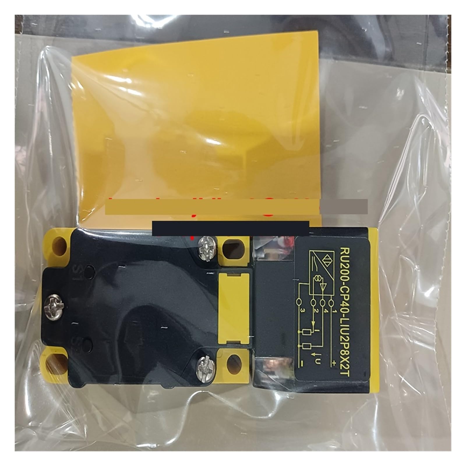 Capteur RU200-CP40-LIU2P8X2T anti-interférence pour milieu sévère