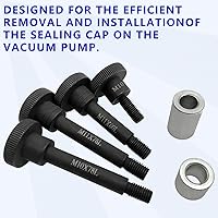 Vista 4 de ZKTOOL Instalador de removedor de tapa de sellado de bomba de vacío para instalación y reemplazo de motores BMW N53, N54, N55, 118530, 110290