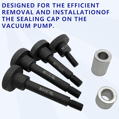 Miniatura 4 de ZKTOOL Instalador de removedor de tapa de sellado de bomba de vacío para instalación y reemplazo de motores BMW N53, N54, N55, 118530, 110290 y