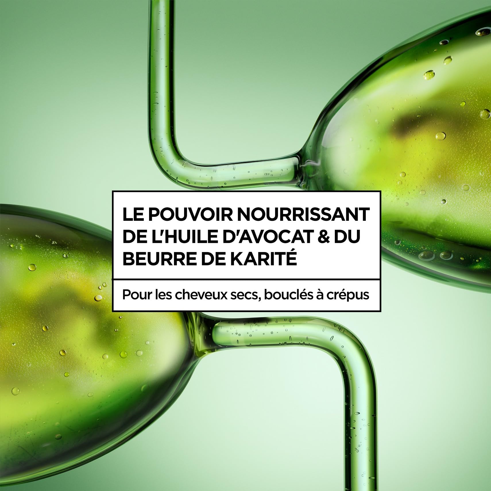 Garnier Ultra Doux Pure Huile d'Avocat & Beurre de Karité pour Cheveux Secs, Bouclés à Crépus - Crème de Soin 2-en-1 Nutrition Bouclante - Homme & Femme - 200ml - 4