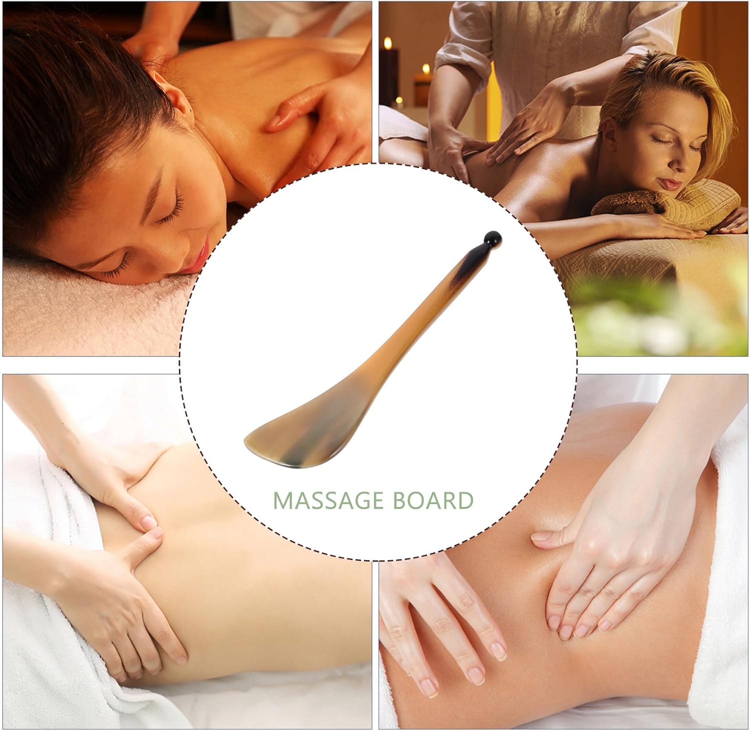 Beaupretty Facial Scraping Massage Tool Use for Spa Eyes Back Legs Arms Neck - Image 8